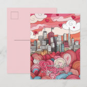 Gevonden mijn liefde in San Francisco Valentijnsda Briefkaart (Voorkant / Achterkant)