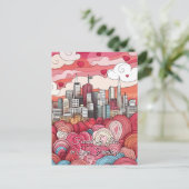 Gevonden mijn liefde in San Francisco Valentijnsda Briefkaart (Staand voorkant)