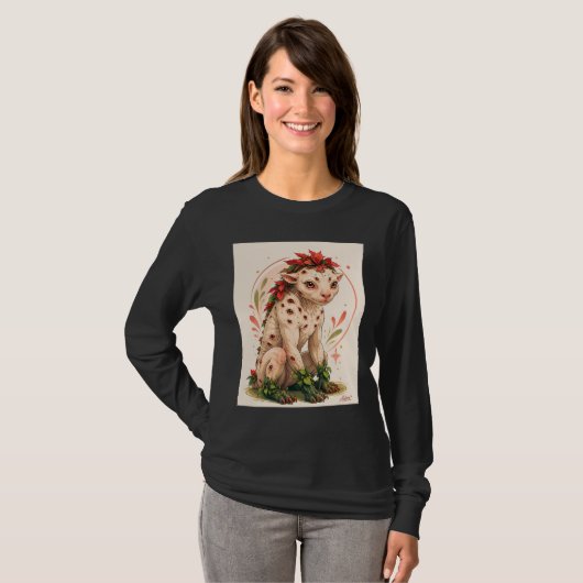Gevonden mythisch wezen kunst shirt (Voorkant volledig)