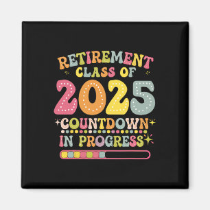 Gevonden Pensioen Cl Van 2025 Leraar Countdown Loa Magneet