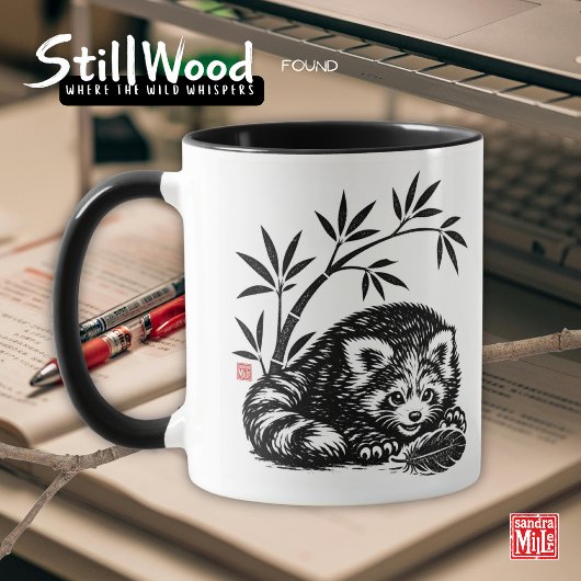 Gevonden • StillWood • Rode panda Mok