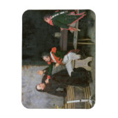 Gevonden uit (olie op canvas) (één van paar - zie  magneet (Verticaal)