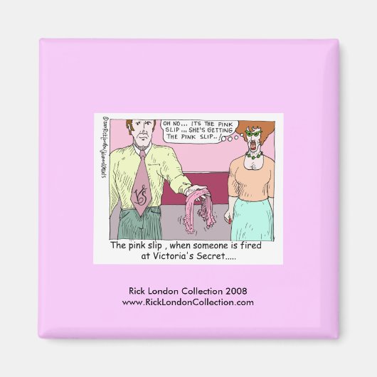 Gevonden uit Victoria Secret Cartoon Magnet (Voorkant)