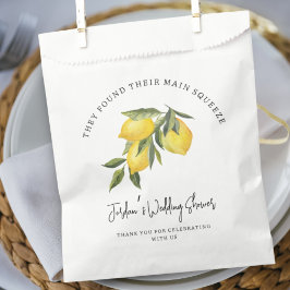Gevonden Waterverf Lemon Wedding Shower op hoofdpl Bedankzakje