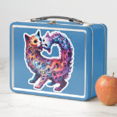 Gevorkte Kat en RCR Metal Lunchbox (In situ)