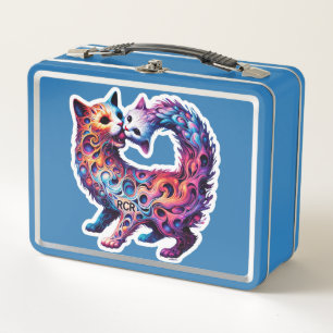 Gevorkte Kat en RCR Metal Lunchbox