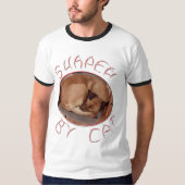 Gevormd door katten t-shirt (Voorkant)
