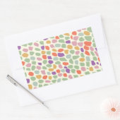 gevormd kleurrijk rechthoekige sticker (Envelop)