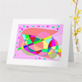 Gevormd multi van de Kaart van de Verjaardag van (Gele Bloem)