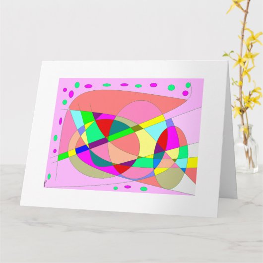 Gevormd multi van de Kaart van de Verjaardag van (Gele Bloem)