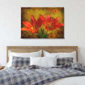 Gevormd Prairie-pictogram Canvas Afdruk (Insitu (Slaapkamer))