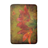 Gevormd Western Rood Lily Icon Badmat (Voorkant Verticaal)