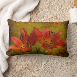 Gevormd Western Rood Lily Icon Kussen