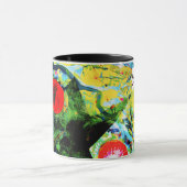 Gevormd zeewier met plankton mok (Midden)