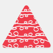 gevormde werveling sticker (Voorkant)