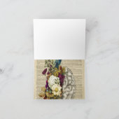 Gevouwen aankondigingskaart aankondiging (Binnen)