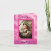 Gevouwen aankondigingskaart aankondiging (Voorkant)