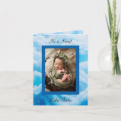 Gevouwen aankondigingskaart aankondiging (Voorkant)