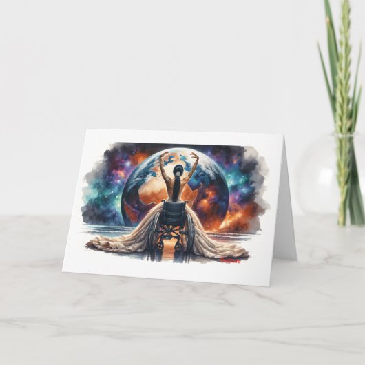 Gevouwen Alle Doel 5"x 7"Kaart Bedankkaart (Voorkant)