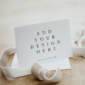 Gevouwen (bedankkaart) afdrukken bedankkaart