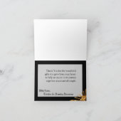 Gevouwen bedankkaart Art Deco Roaring 20s GATSBY (Binnen)