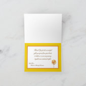 Gevouwen bedankkaart Moderne Herfstboom Herfst (Binnen)