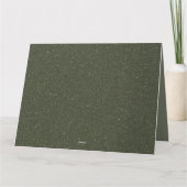  gevouwen bedankkaart – Moss Noise (Achterkant)