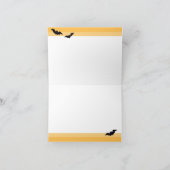 Gevouwen bedankkaart voor Baby shower. (Binnen)