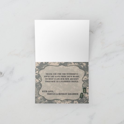 Gevouwen bedankt ARMY ACU Uniform Camo Camouf (Binnen)