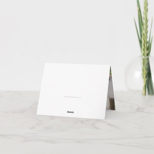 GEVOUWEN BEDANKT bar mitswa gouden script marinebl (Achterkant)