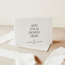 Gevouwen bedankt dat u uw kaart afdrukt, uploadt u