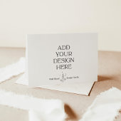 Gevouwen bedankt dat u uw kaart afdrukt, uploadt u