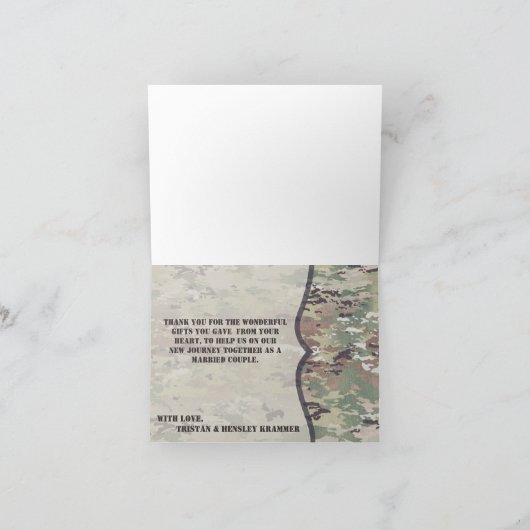 Gevouwen bedankt Kaartleger OCP Camo Uniform Camof (Binnen)