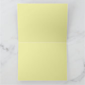 Gevouwen bedankt kerstKaart (Binnen)