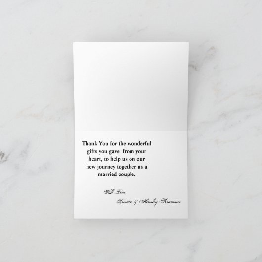 Gevouwen Bedankt Landenhoutcode van creditcard voo (Binnen)