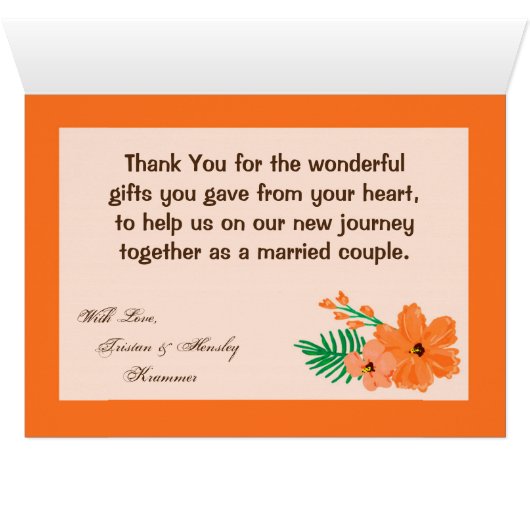 Gevouwen bedankt lente hibiscus flower Hawai (Binnen Horizontaal (Onder))