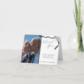 Gevouwen begrafenis bedankkaart (Voorkant)