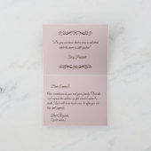 Gevouwen  begrafenis Kaart (Binnen)