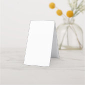 Gevouwen benoemingskaart afsprakenkaart (Achterkant)