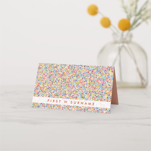 Gevouwen benoemingskaart afsprakenkaart (Voorkant)