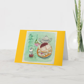 Gevouwen briefkaart, Florentine Hotel Bedankkaart