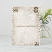 Gevouwen  Briefkaarten panelen (Staand voorkant)