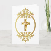 Gevouwen condoleances Wenskaart Kaart (Voorkant)