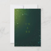 Gevouwen dank bedankkaart (Achterkant)