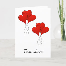 Gevouwen dank bedankkaart