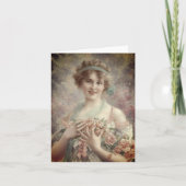 Gevouwen dank bedankkaart (Voorkant)