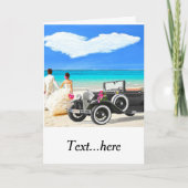 Gevouwen dank bedankkaart (Voorkant)