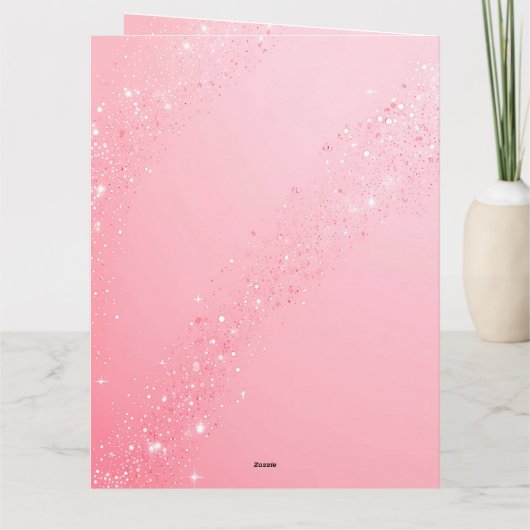 Gevouwen dank bedankkaart (Achterkant)