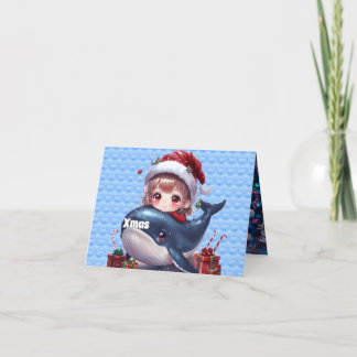 Gevouwen dank bedankkaart