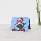 Gevouwen dank bedankkaart (Voorkant)